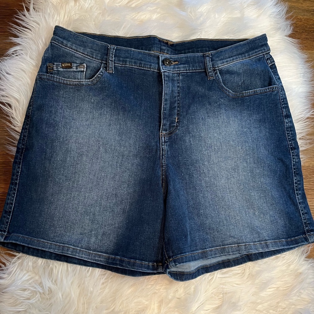 Kuhl Women's Indigo Denim Shorts